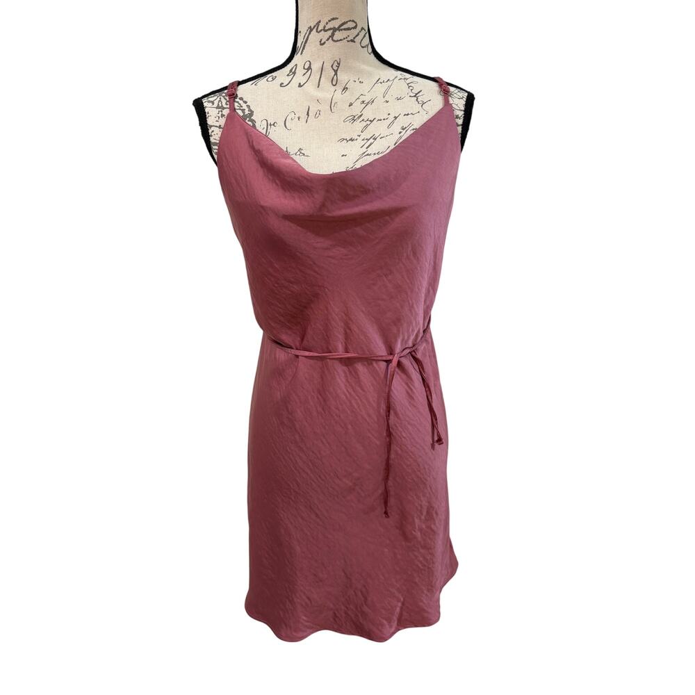 J for Justify Mauve Pink Y2K Slip Dress Size Medium